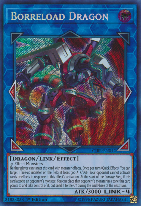 Borreload Dragon [CIBR-EN042] Secret Rare | Jomio and Rueliete's Cards and Comics