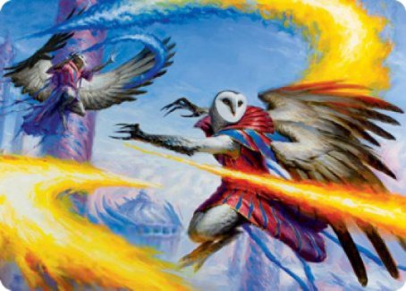 Teach by Example Art Card [Strixhaven: School of Mages Art Series] | Jomio and Rueliete's Cards and Comics