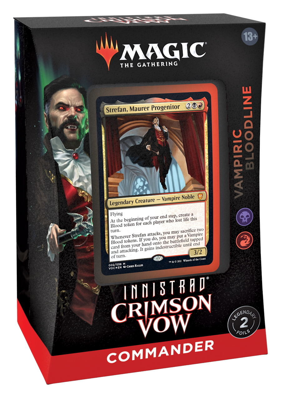 Innistrad: Crimson Vow - Commander Deck (Vampiric Bloodline) | Jomio and Rueliete's Cards and Comics