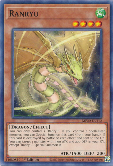 Ranryu [MP20-EN112] Common | Jomio and Rueliete's Cards and Comics