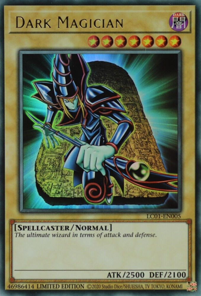 Dark Magician (25th Anniversary) [LC01-EN005] Ultra Rare | Jomio and Rueliete's Cards and Comics