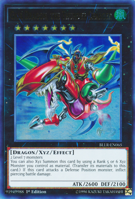 Gaia Dragon, the Thunder Charger [BLLR-EN065] Ultra Rare | Jomio and Rueliete's Cards and Comics