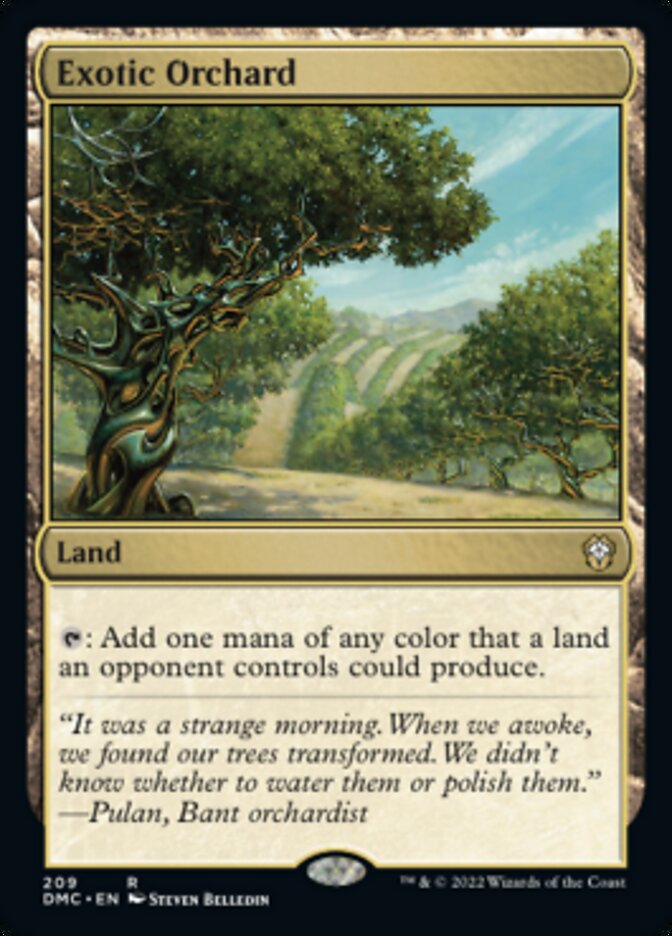 Exotic Orchard [Dominaria United Commander] | Jomio and Rueliete's Cards and Comics