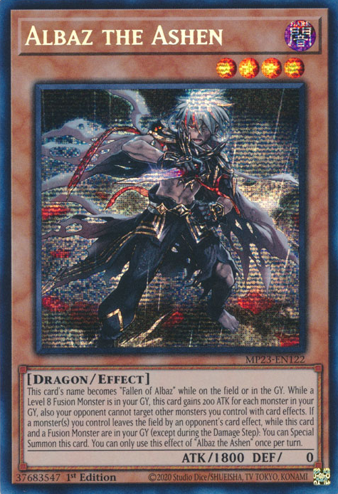 Albaz the Ashen [MP23-EN122] Prismatic Secret Rare | Jomio and Rueliete's Cards and Comics