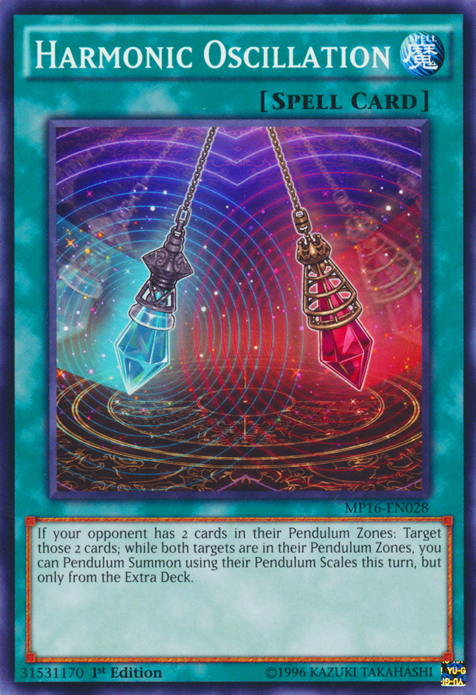 Harmonic Oscillation [MP16-EN028] Common | Jomio and Rueliete's Cards and Comics