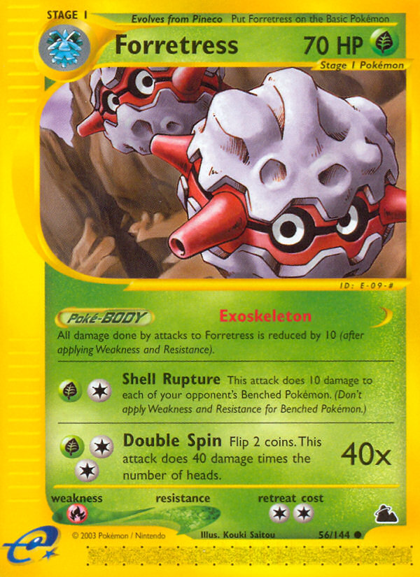 Forretress (56/144) [Skyridge] | Jomio and Rueliete's Cards and Comics