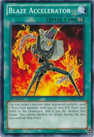 Blaze Accelerator [SDOK-EN025] Common | Jomio and Rueliete's Cards and Comics