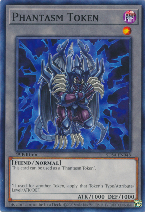 Phantasm Token [SDSA-EN048] Common | Jomio and Rueliete's Cards and Comics