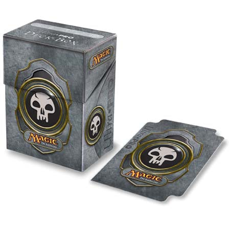 Ultra PRO: Deck Box - Mana 3 (Black) | Jomio and Rueliete's Cards and Comics