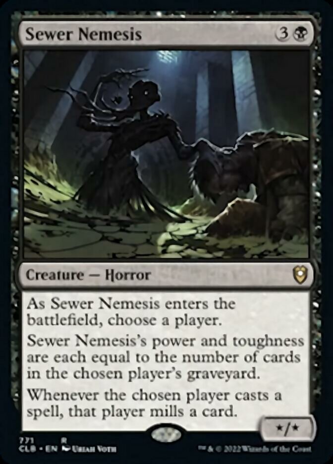 Sewer Nemesis [Commander Legends: Battle for Baldur's Gate] | Jomio and Rueliete's Cards and Comics