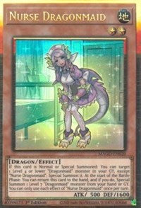 Nurse Dragonmaid [MAGO-EN020] Gold Rare | Jomio and Rueliete's Cards and Comics