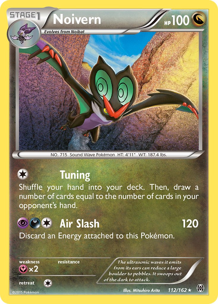 Noivern (112/162) (Theme Deck Exclusive) [XY: BREAKthrough] | Jomio and Rueliete's Cards and Comics