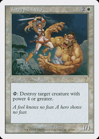 Intrepid Hero [Seventh Edition] | Jomio and Rueliete's Cards and Comics