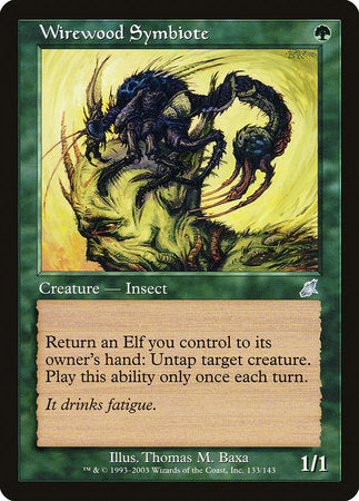 Wirewood Symbiote [Scourge] | Jomio and Rueliete's Cards and Comics