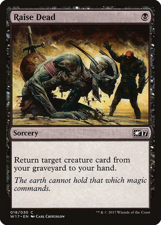Raise Dead [Welcome Deck 2017] | Jomio and Rueliete's Cards and Comics
