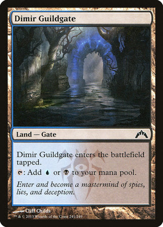 Dimir Guildgate [Gatecrash] | Jomio and Rueliete's Cards and Comics