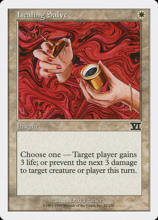 Healing Salve [Classic Sixth Edition] | Jomio and Rueliete's Cards and Comics