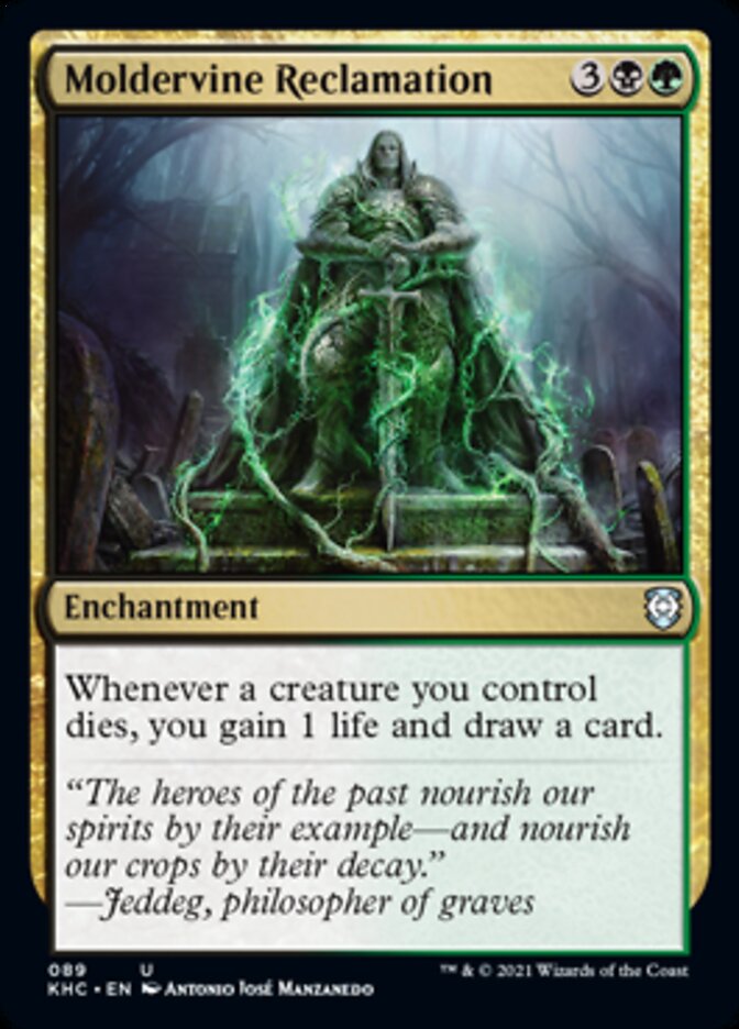 Moldervine Reclamation [Kaldheim Commander] | Jomio and Rueliete's Cards and Comics