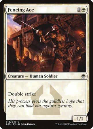 Fencing Ace [Masters 25] | Jomio and Rueliete's Cards and Comics