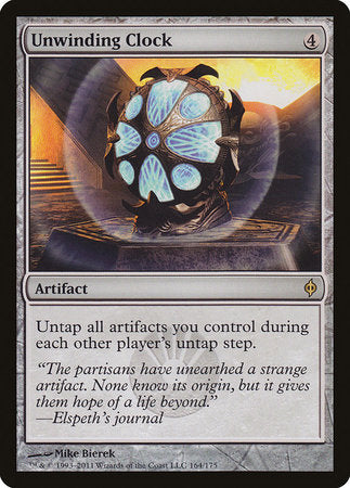 Unwinding Clock [New Phyrexia] | Jomio and Rueliete's Cards and Comics