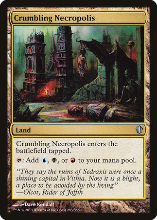 Crumbling Necropolis [Commander 2013] | Jomio and Rueliete's Cards and Comics