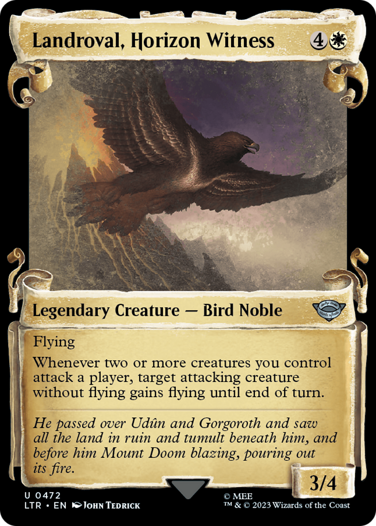 Landroval, Horizon Witness [The Lord of the Rings: Tales of Middle-Earth Showcase Scrolls] | Jomio and Rueliete's Cards and Comics