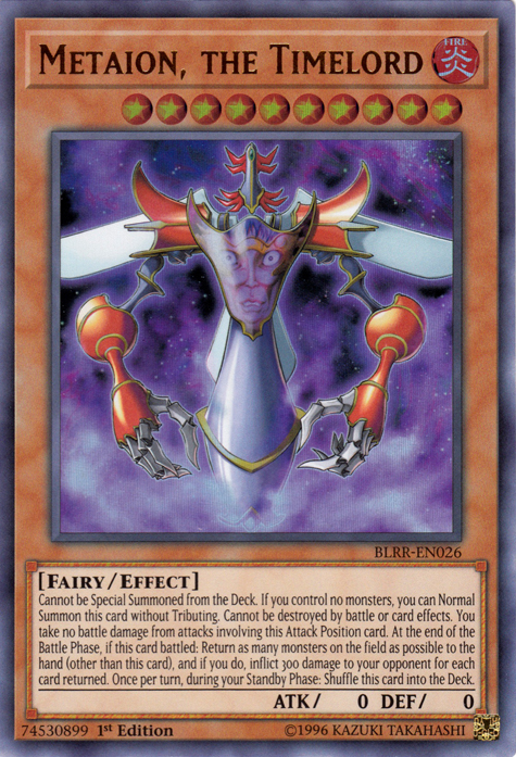 Metaion, the Timelord [BLRR-EN026] Ultra Rare | Jomio and Rueliete's Cards and Comics