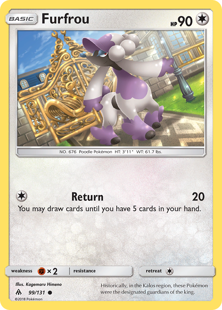 Furfrou (99/131) [Sun & Moon: Forbidden Light] | Jomio and Rueliete's Cards and Comics