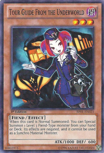 Tour Guide From the Underworld [BP01-EN023] Starfoil Rare | Jomio and Rueliete's Cards and Comics