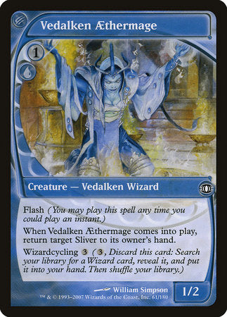 Vedalken Aethermage [Future Sight] | Jomio and Rueliete's Cards and Comics