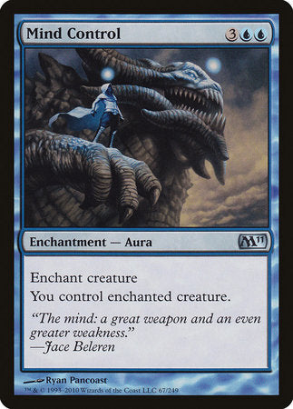 Mind Control [Magic 2011] | Jomio and Rueliete's Cards and Comics