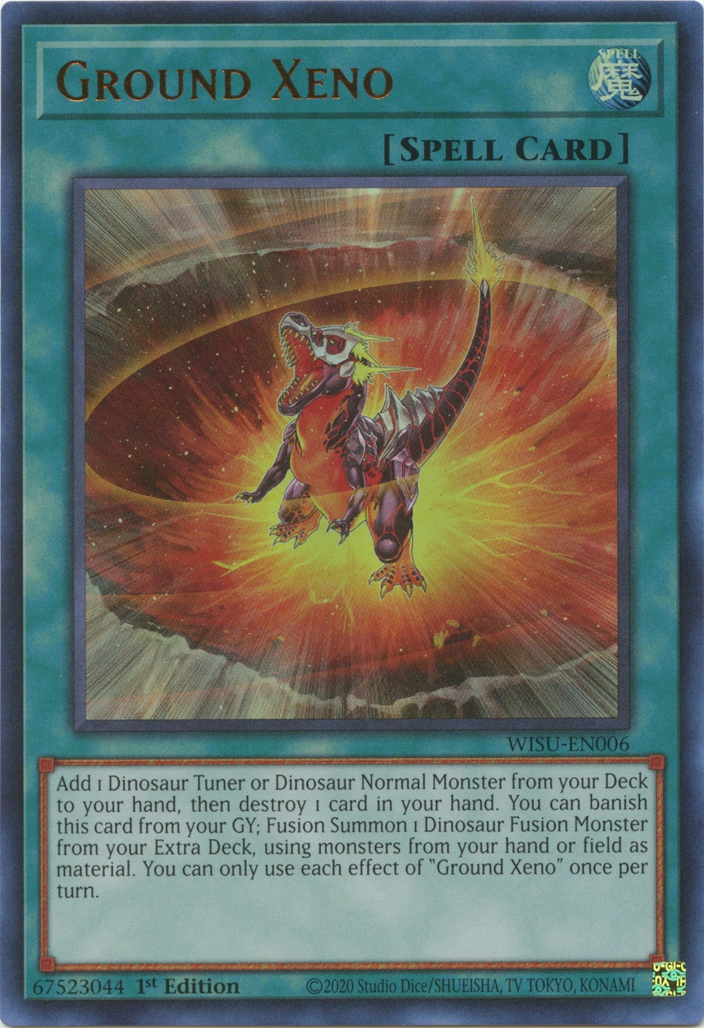 Ground Xeno [WISU-EN006] Ultra Rare | Jomio and Rueliete's Cards and Comics