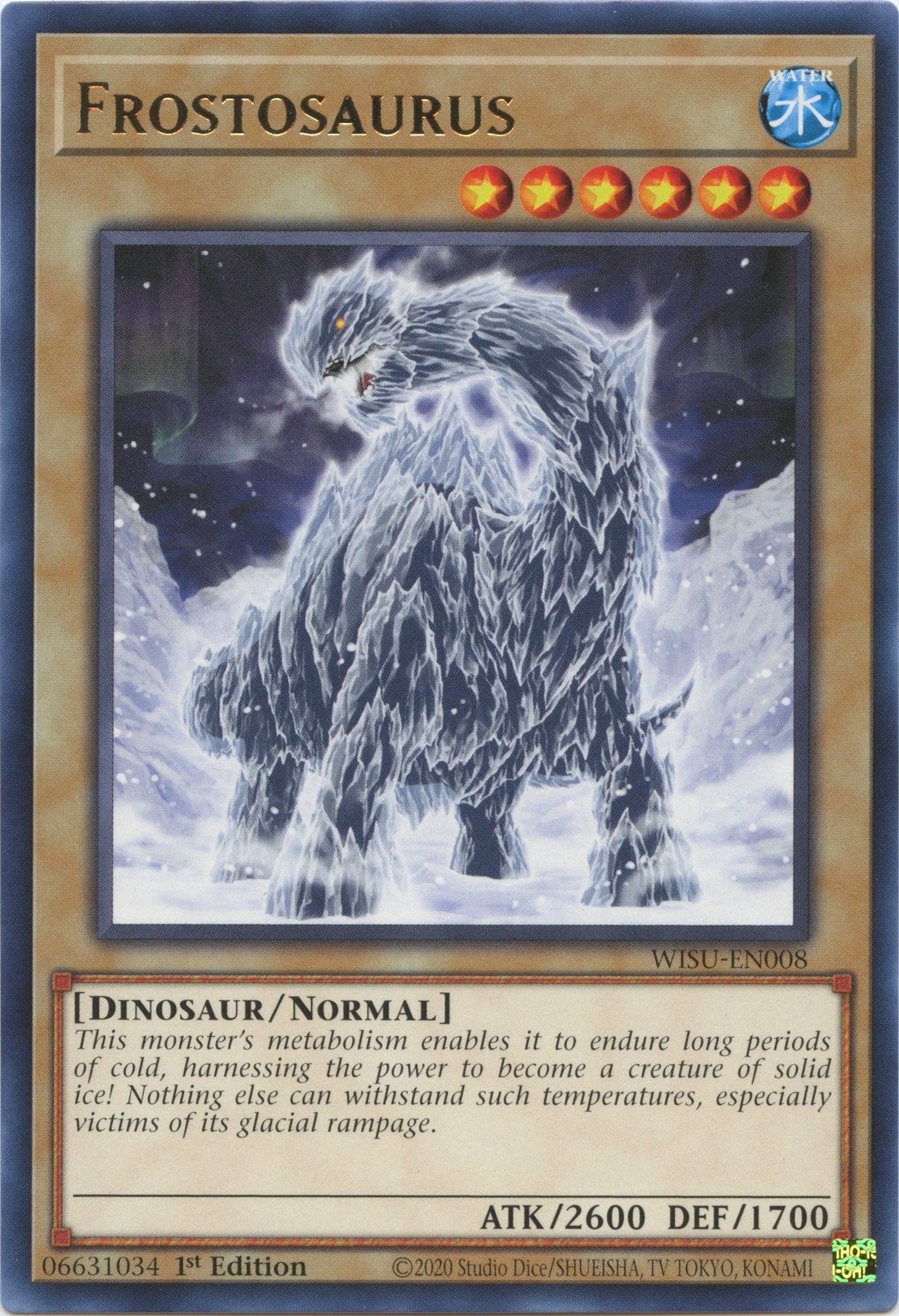 Frostosaurus [WISU-EN008] Rare | Jomio and Rueliete's Cards and Comics