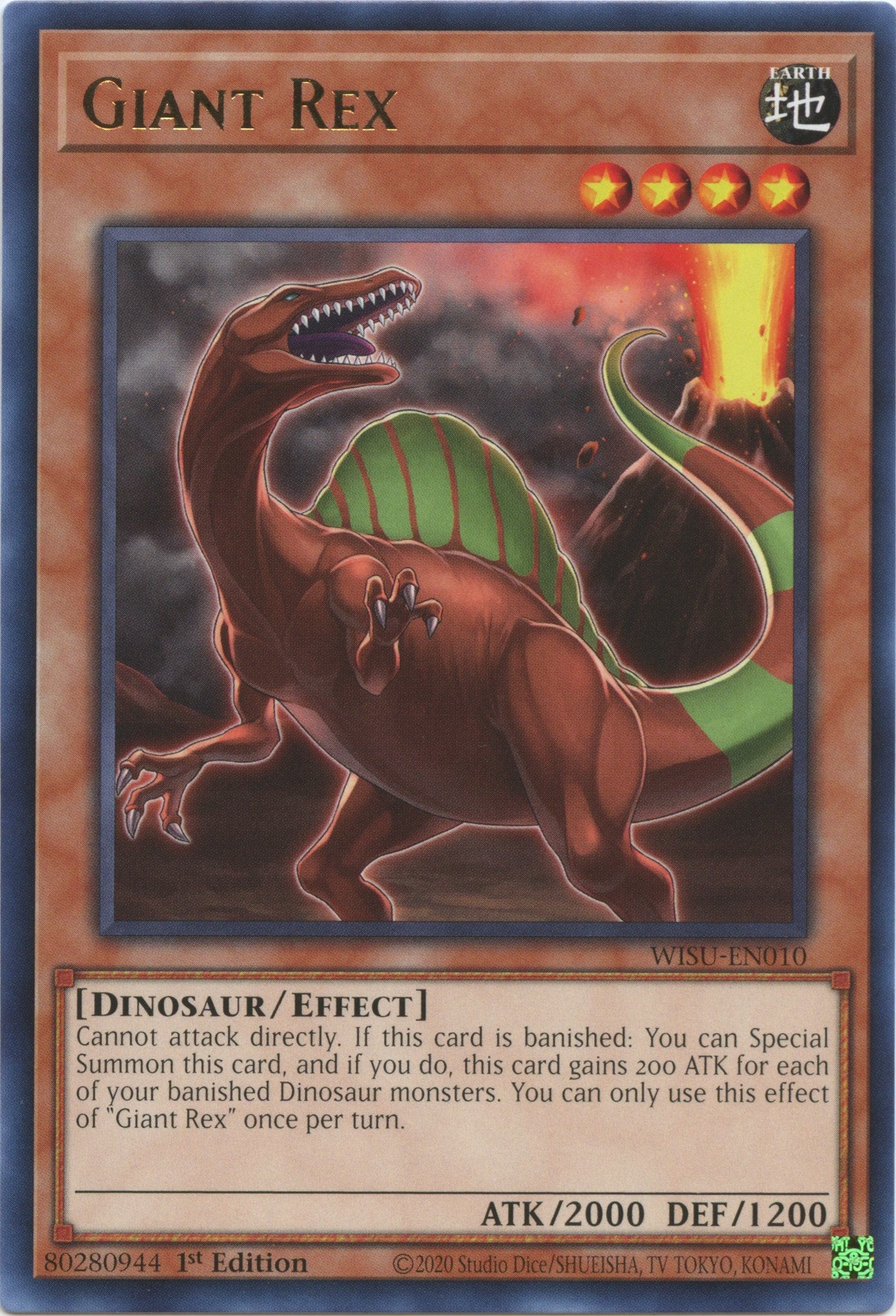 Giant Rex [WISU-EN010] Rare | Jomio and Rueliete's Cards and Comics