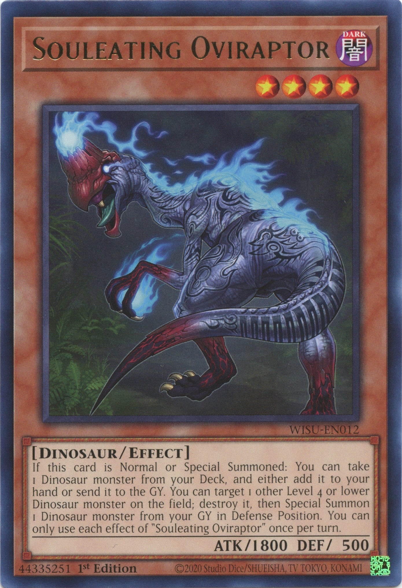 Souleating Oviraptor [WISU-EN012] Rare | Jomio and Rueliete's Cards and Comics
