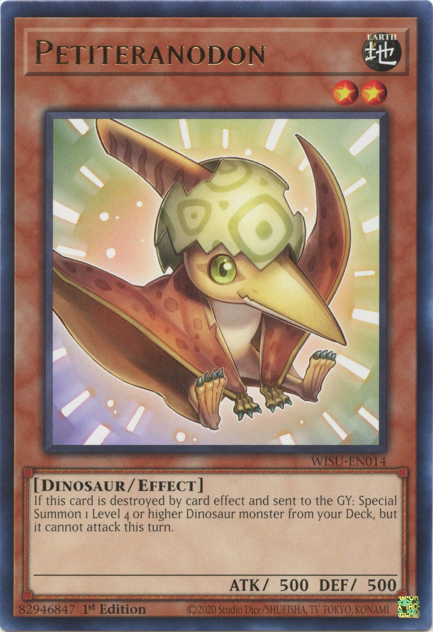 Petiteranodon [WISU-EN014] Rare | Jomio and Rueliete's Cards and Comics