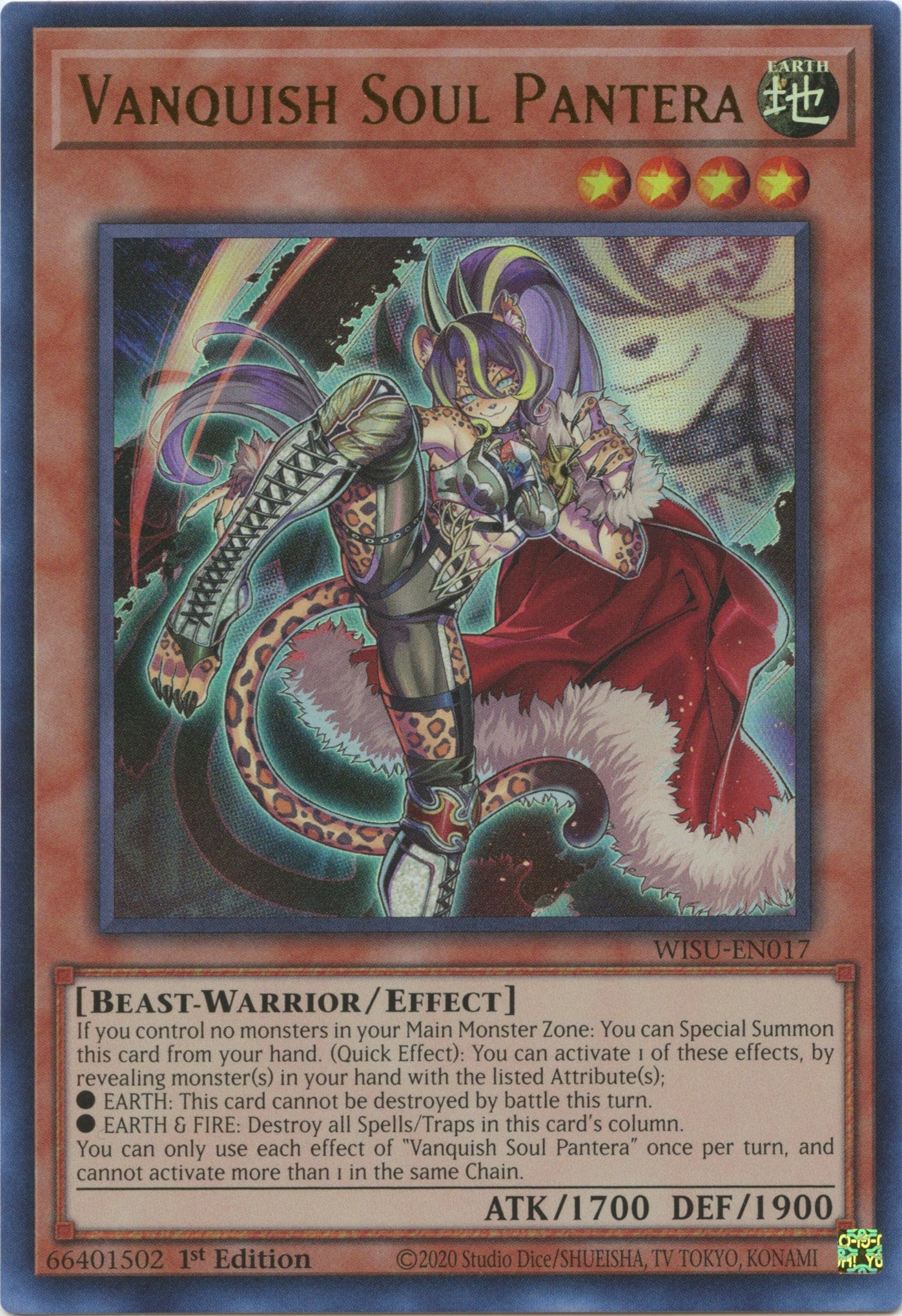 Vanquish Soul Pantera [WISU-EN017] Ultra Rare | Jomio and Rueliete's Cards and Comics