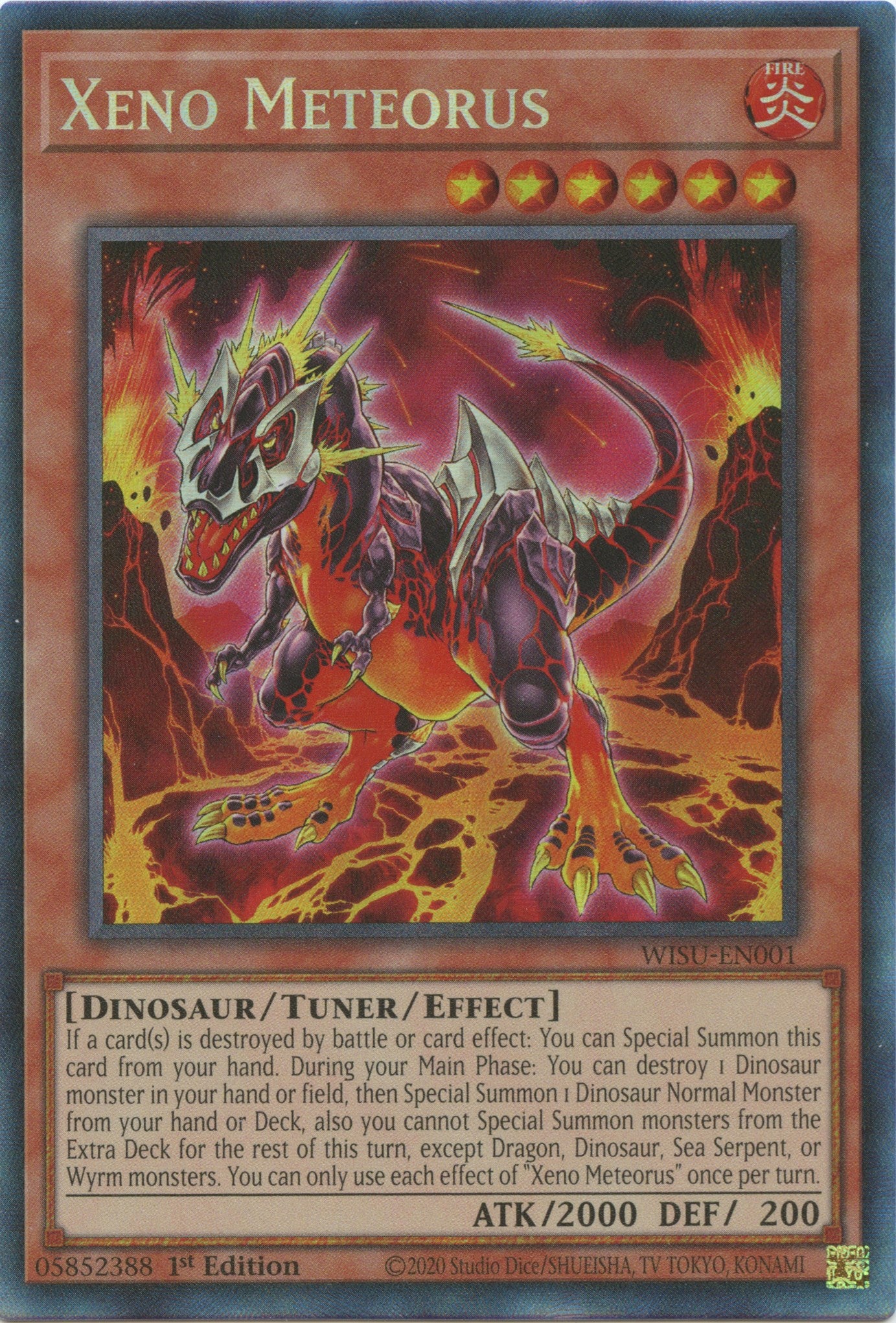 Xeno Meteorus [WISU-EN001] Collector's Rare | Jomio and Rueliete's Cards and Comics
