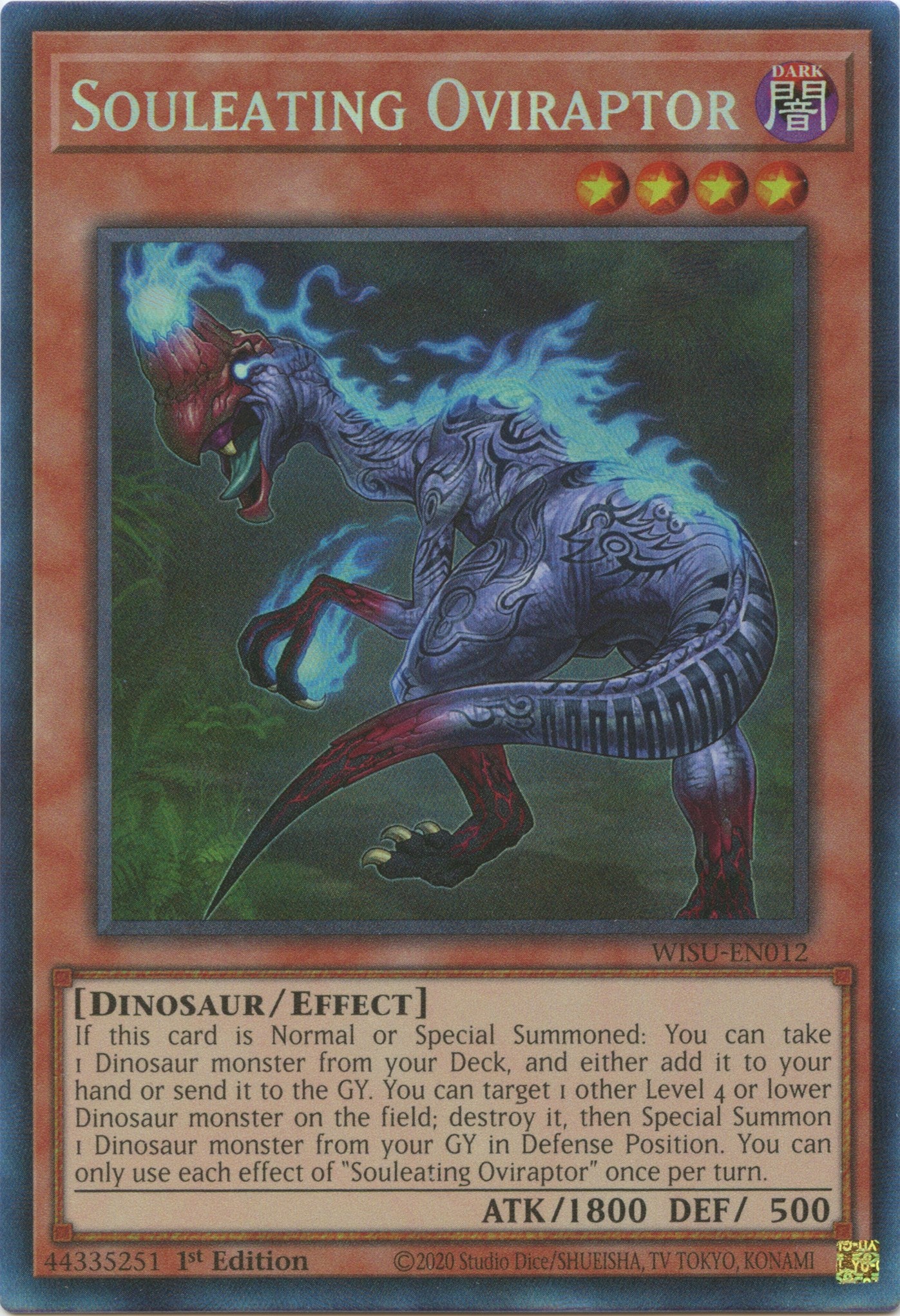 Souleating Oviraptor [WISU-EN012] Collector's Rare | Jomio and Rueliete's Cards and Comics
