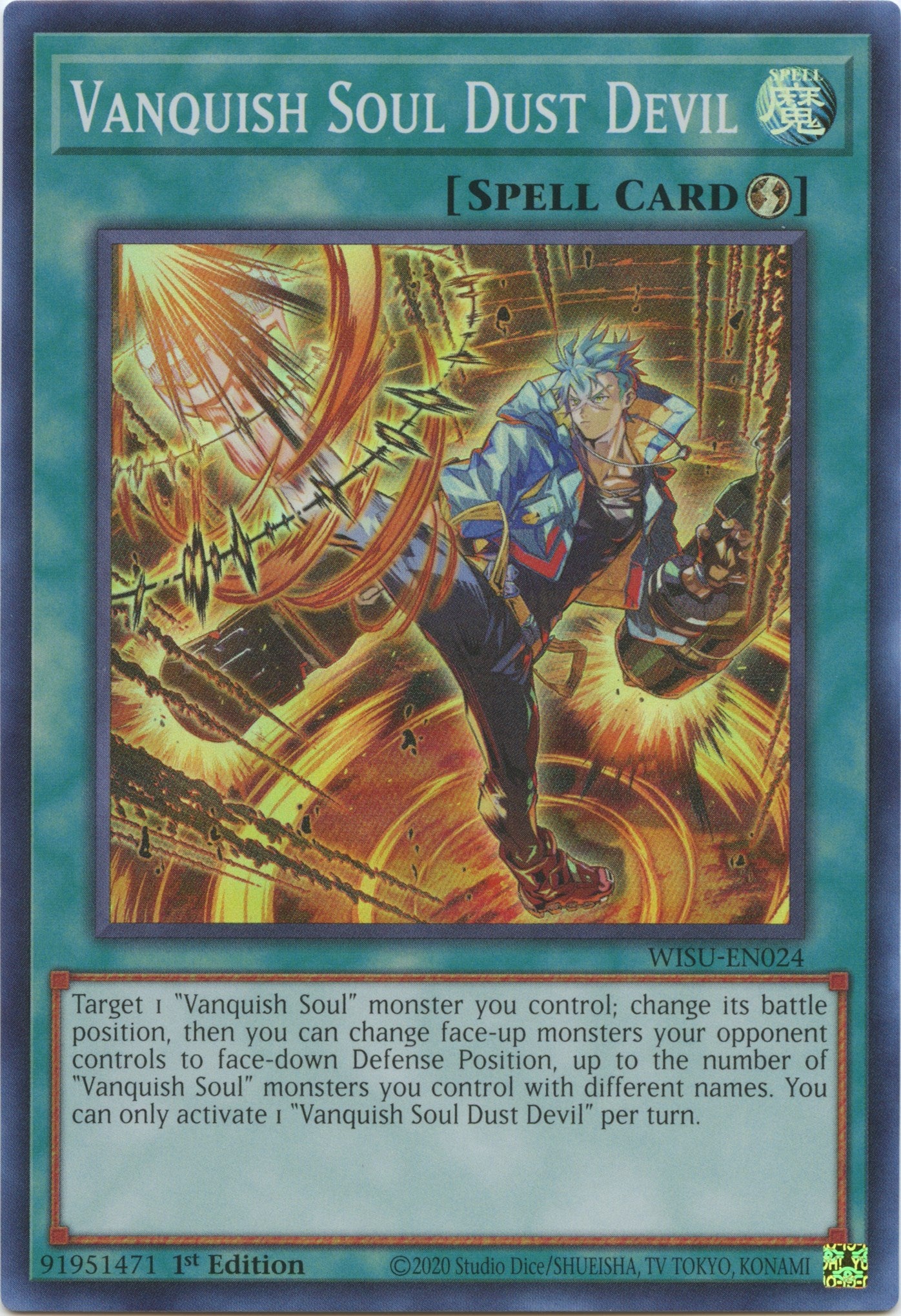 Vanquish Soul Dust Devil [WISU-EN024] Super Rare | Jomio and Rueliete's Cards and Comics