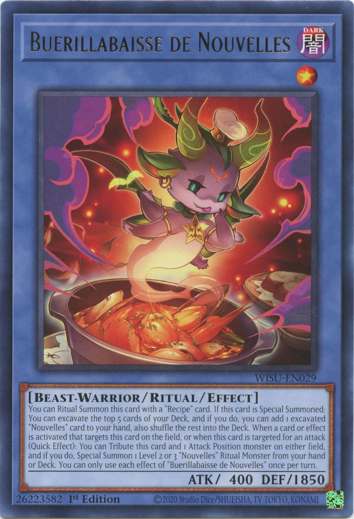 Buerillabaisse de Nouvelles [WISU-EN029] Rare | Jomio and Rueliete's Cards and Comics