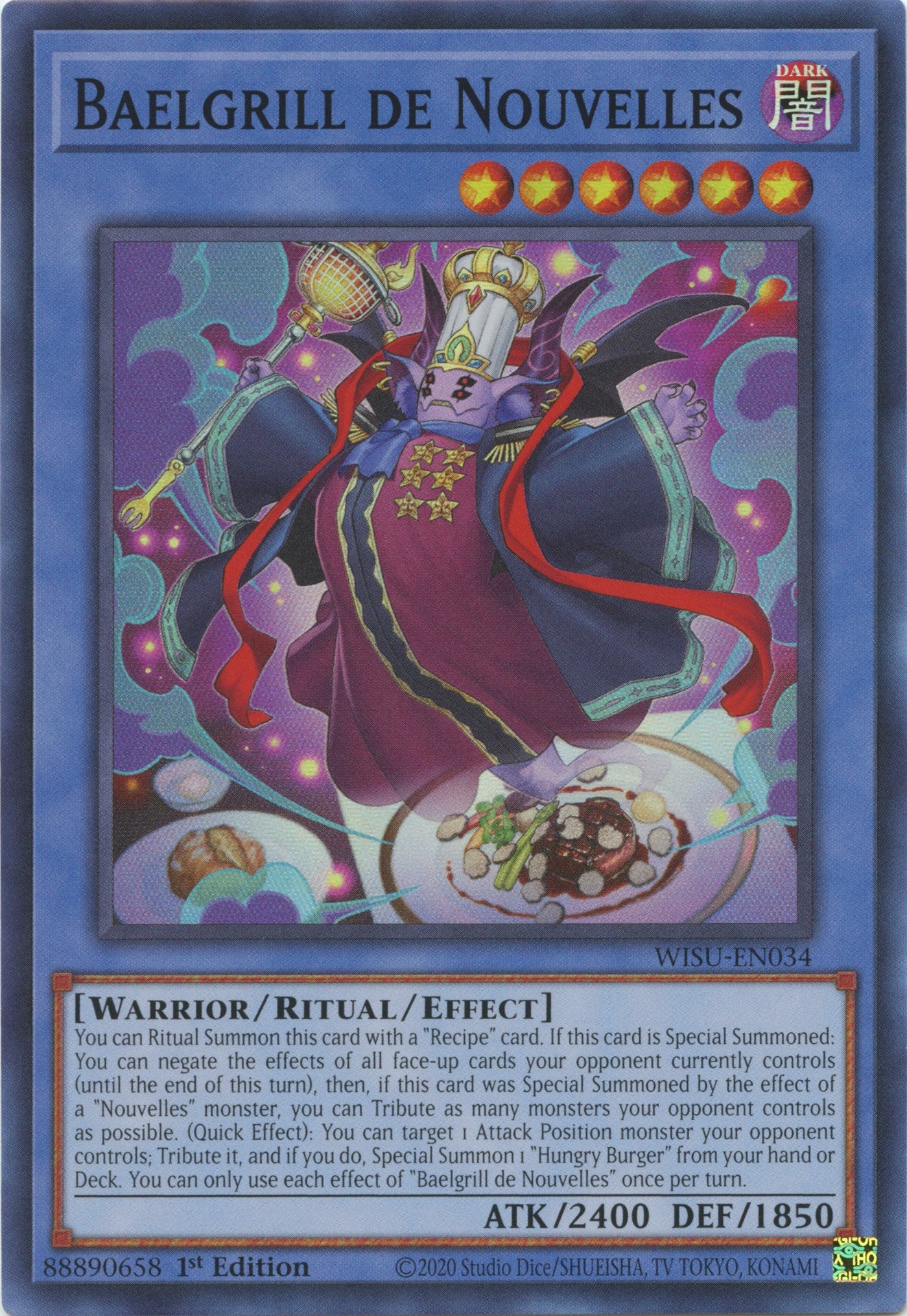 Baelgrill de Nouvelles [WISU-EN034] Super Rare | Jomio and Rueliete's Cards and Comics
