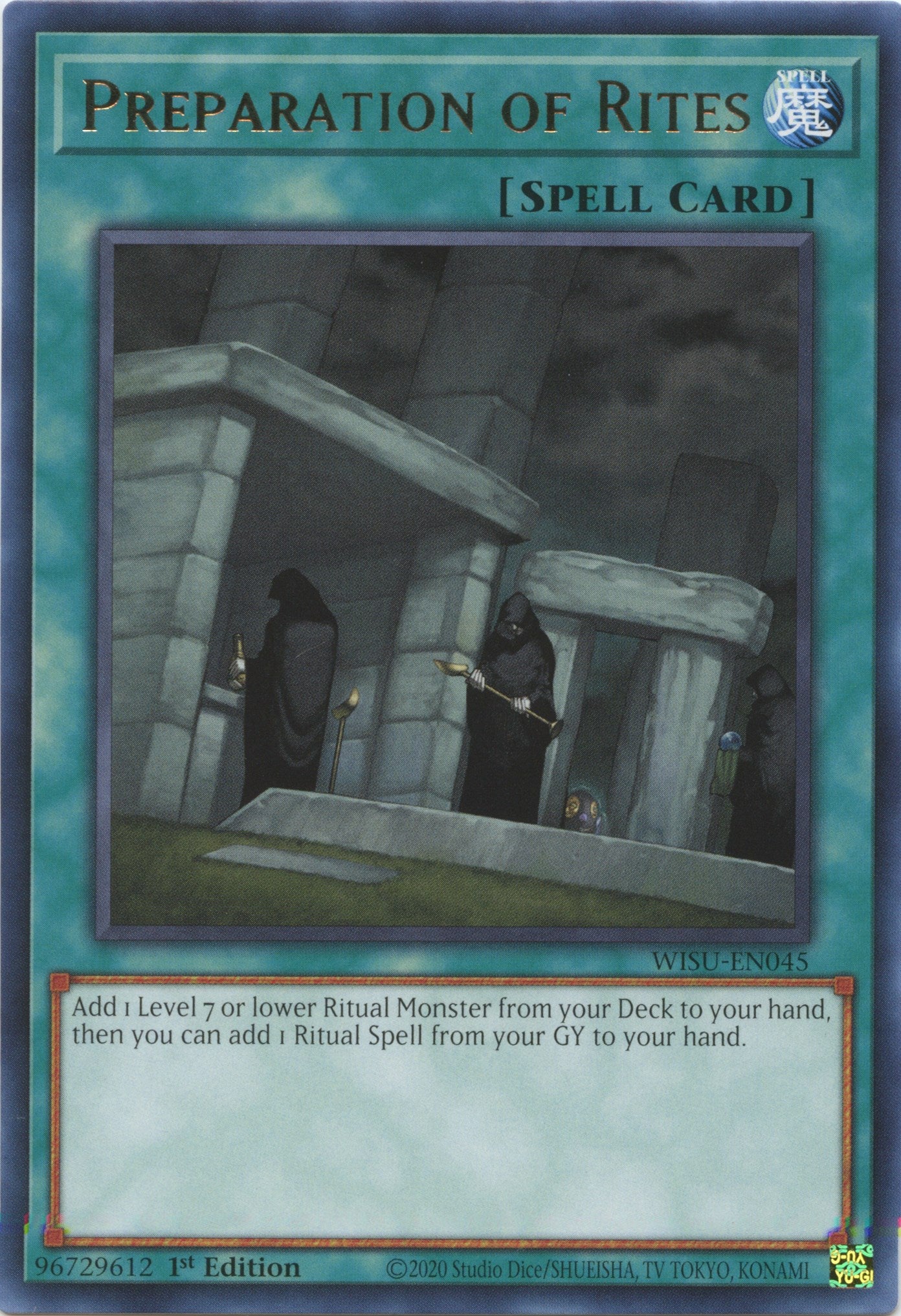 Preparation of Rites [WISU-EN045] Rare | Jomio and Rueliete's Cards and Comics