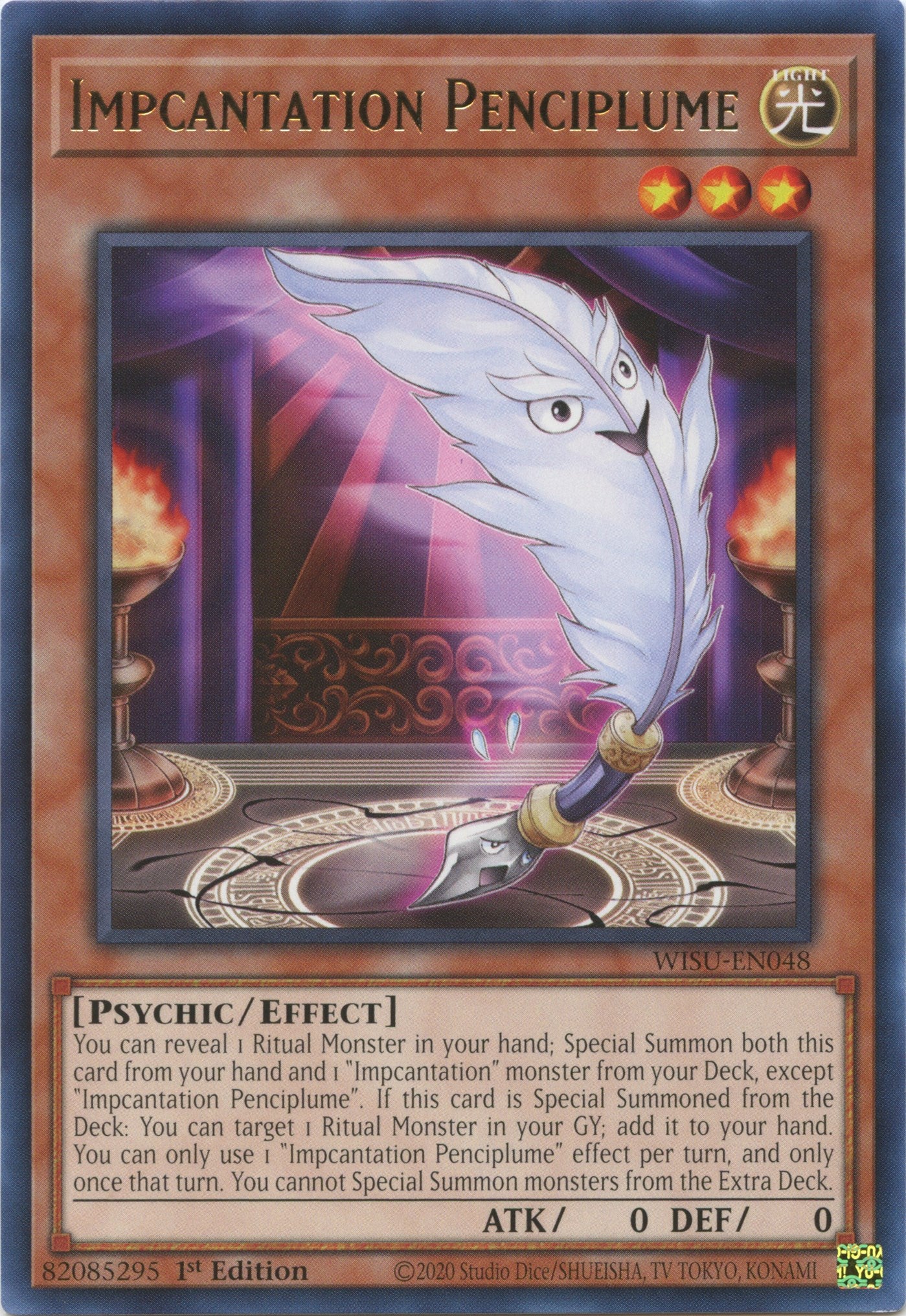 Impcantation Penciplume [WISU-EN048] Rare | Jomio and Rueliete's Cards and Comics