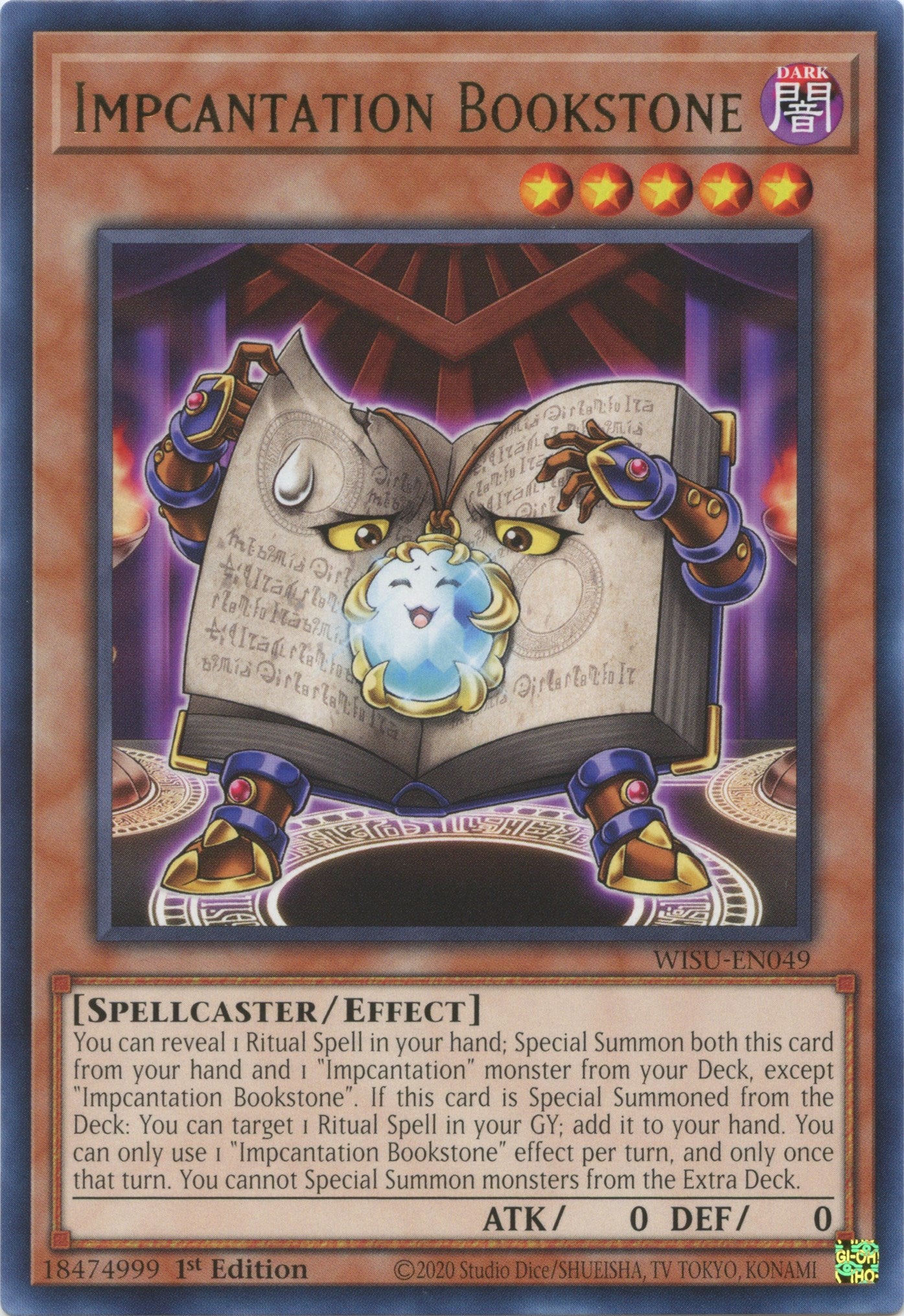 Impcantation Bookstone [WISU-EN049] Rare | Jomio and Rueliete's Cards and Comics