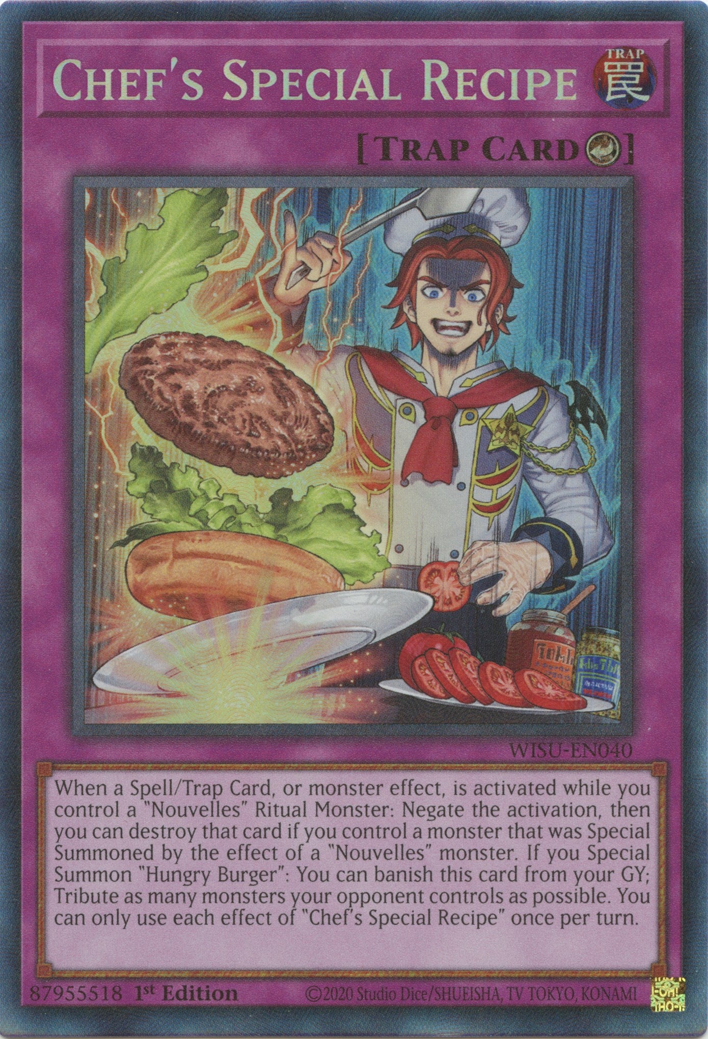 Chef's Special Recipe [WISU-EN040] Collector's Rare | Jomio and Rueliete's Cards and Comics