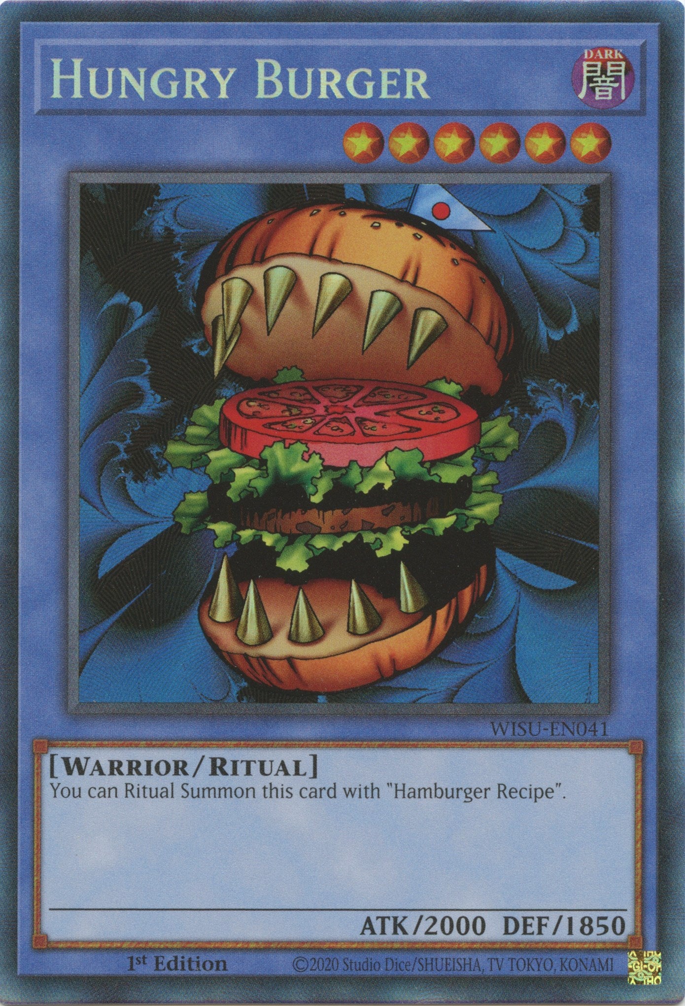 Hungry Burger [WISU-EN041] Collector's Rare | Jomio and Rueliete's Cards and Comics