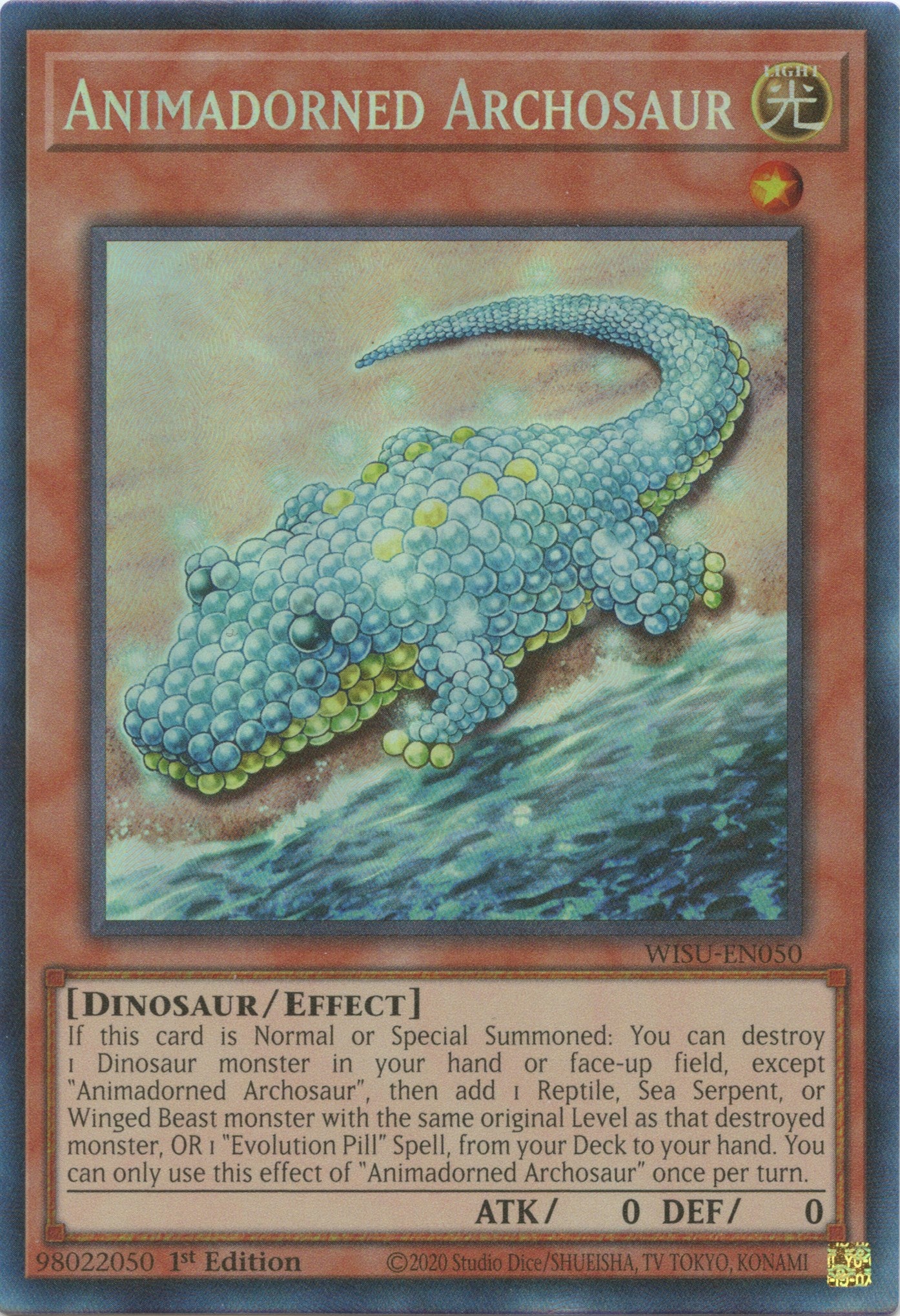 Animadorned Archosaur [WISU-EN050] Collector's Rare | Jomio and Rueliete's Cards and Comics