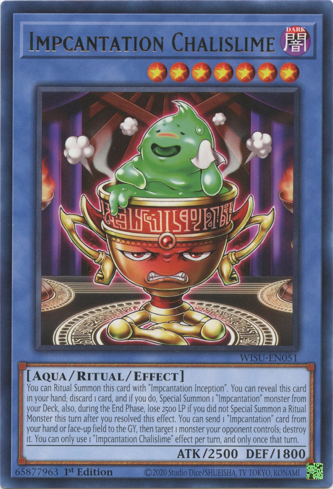 Impcantation Chalislime [WISU-EN051] Rare | Jomio and Rueliete's Cards and Comics