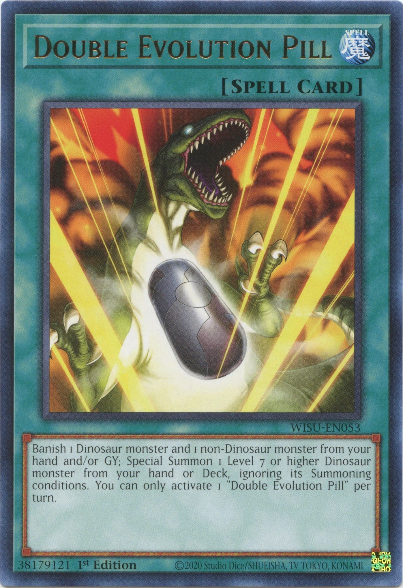 Double Evolution Pill [WISU-EN053] Rare | Jomio and Rueliete's Cards and Comics